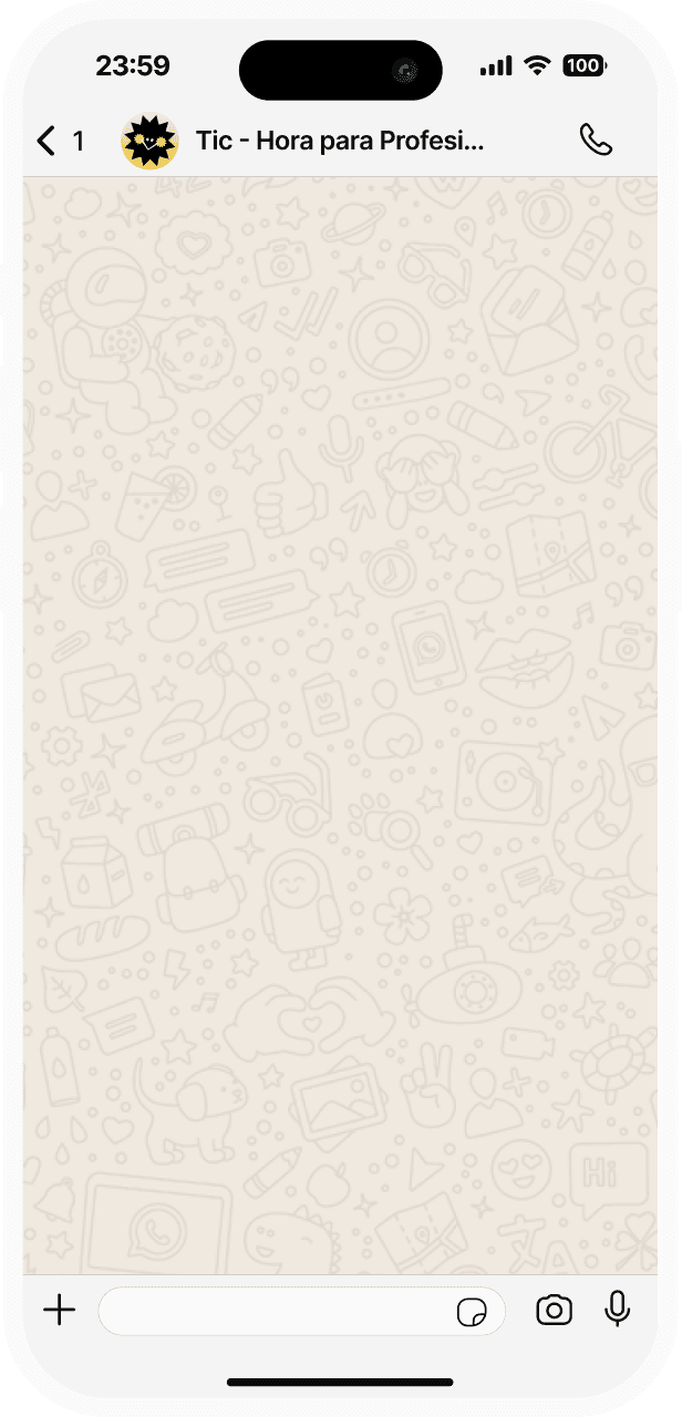 "tic" Hora App AI Assistant